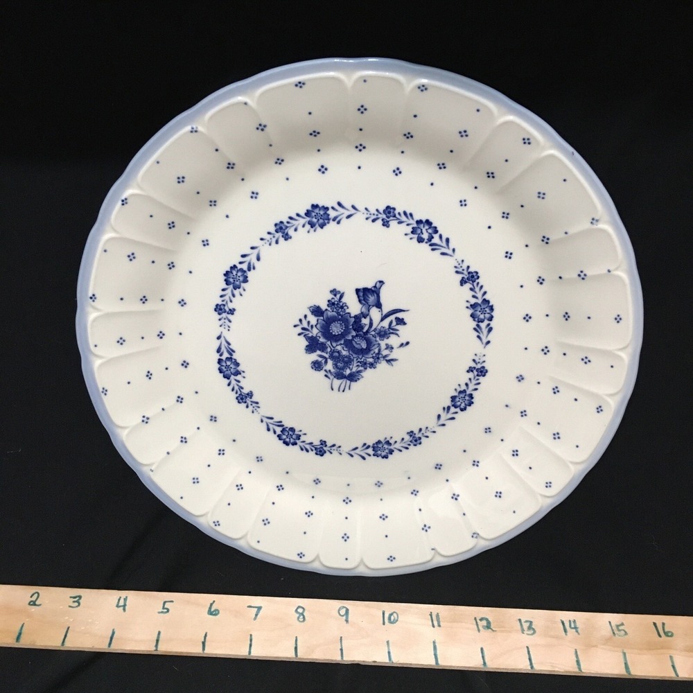 Sango Blue Renaissance Acadia 290 Plate Made In Japan. - Picture 4 of 5